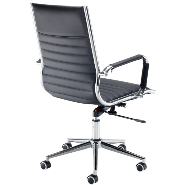 Batley Medium Back Leather Office Chair